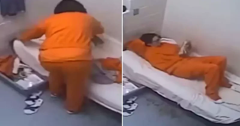 Cezaevi görüntüleri paylaşıldı! Birkaç gün sonra konuştuğunda ortalık karışacak