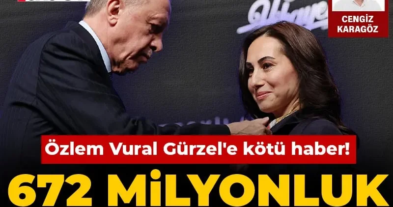 Özlem Vural Gürzel e kötü haber! 672 milyonluk ihalesi iptal edildi