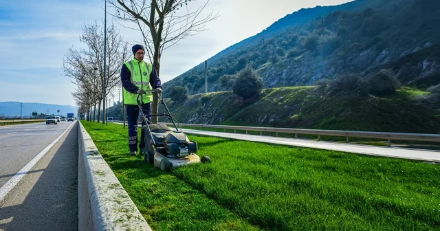 Bursa da cadde ve bulvarlara estetik dokunuş Bursa Haberleri