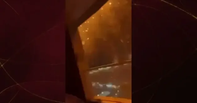 BAE de hava savunma sistemi tarafından vurulan İHA nın parçaları 6 kişiyi yaraladı