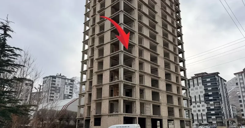 Kahramanmaraş ta 18 yaşındaki genç kız, inşaattan atlayarak hayatına son verdi