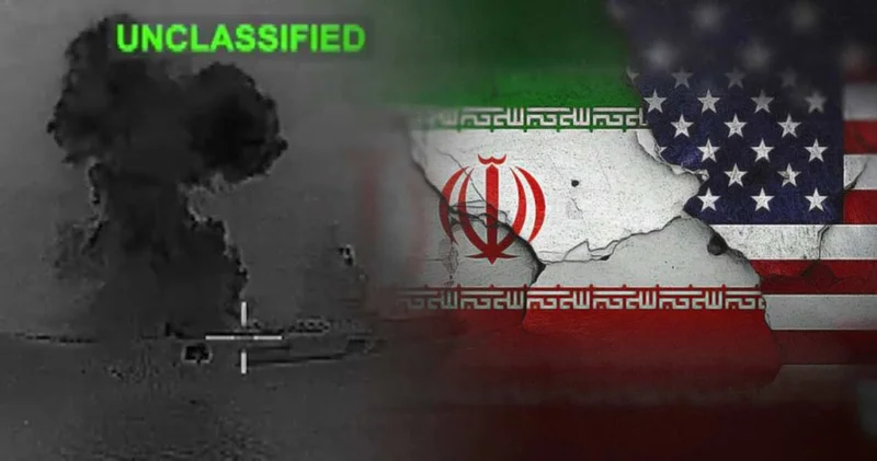 İran’a ait uçak gemisinin vurulma anını paylaştılar! ABD ve İsrail in kaosu devam ediyor