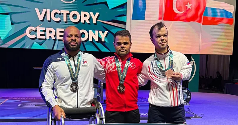 Milli para halterci Abdullah Kayapınar, Avrupa şampiyonu oldu