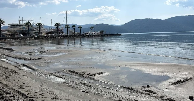 Akyaka da deniz çekildi; Köyceğiz Gölü de normale döndü Muğla Haberleri