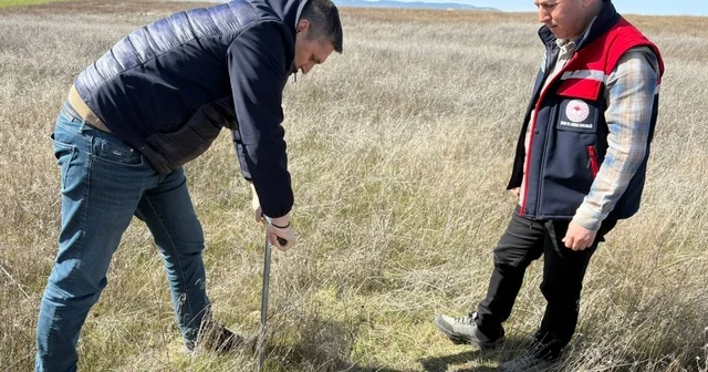 Evciler ve Dinar ilçelerinde arazi sınıflandırma tespit çalışması yapıldı Afyonkarahisar Haberleri