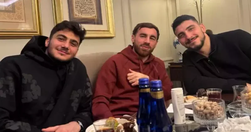 Beşiktaşlı futbolcuların aileleri beraber iftar yaptı