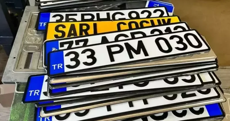 APP plakası olanlara kötü haber! Tamamen değişiyor! İşte plaka yenileme ücreti...