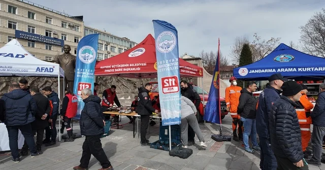 Büyükşehir den Deprem Haftası nda bilinçlendirme atağı Kayseri Haberleri