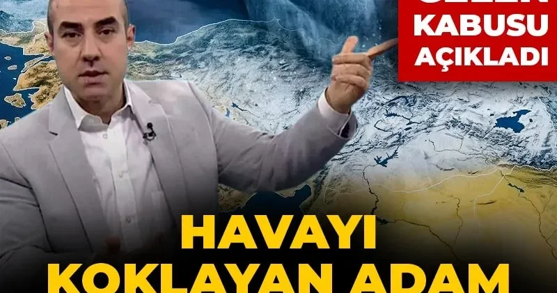 Havayı Koklayan Adam: Donacaksınız!