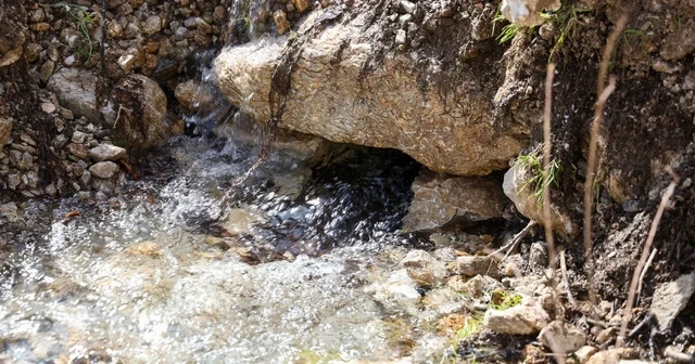 Çameli nde yağışlar sonrası yer altı suları yüzeye çıktı Denizli Haberleri