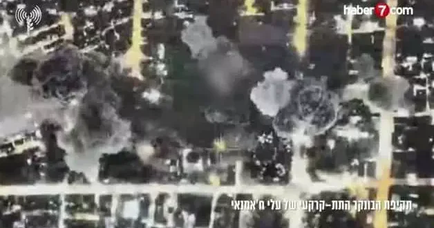 50 savaş uçağı kullanıldı! Hamaney in sığınağı imha edildi