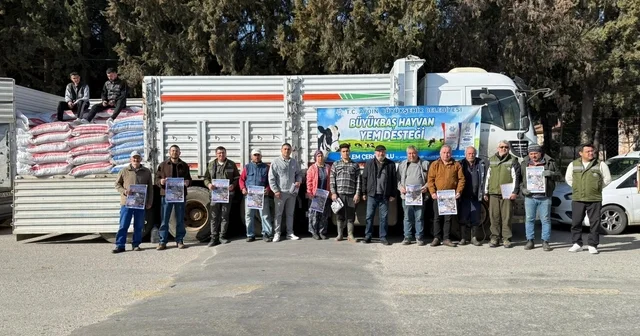 Büyükşehir in yem desteği Sultanhisar da üreticilerle buluştu Aydın Haberleri