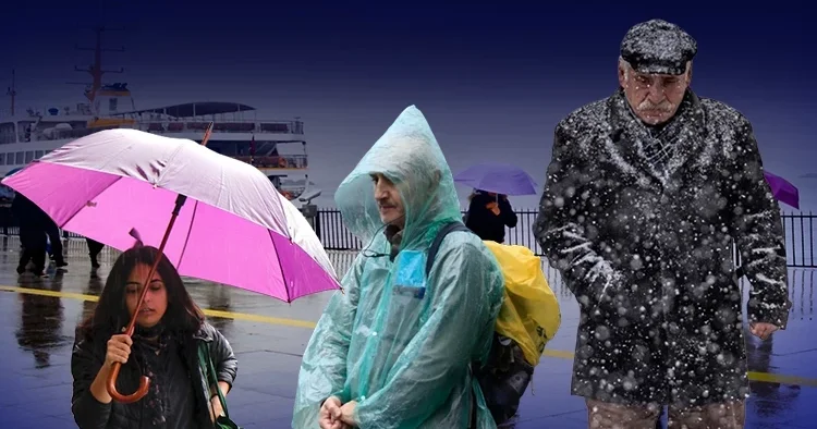 SON DAKİKA HAVA DURUMU TAHMİNLERİ İL İL Hafta sonu hava nasıl olacak? Yarın kar yağacak mı? Meteoroloji den 8 ile kar yağışı uyarısı!