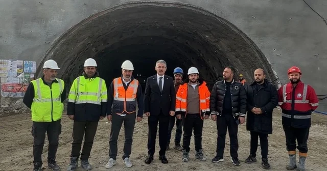 Çopuroğlu ndan hızlı tren şantiyesine ziyaret Kayseri Haberleri