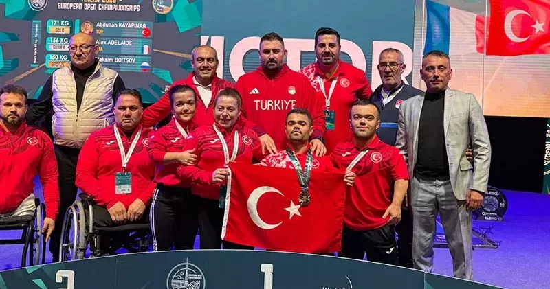 2026 Para Powerlifting Avrupa Şampiyonası’nda Abdullah Kayapınar şampiyon oldu