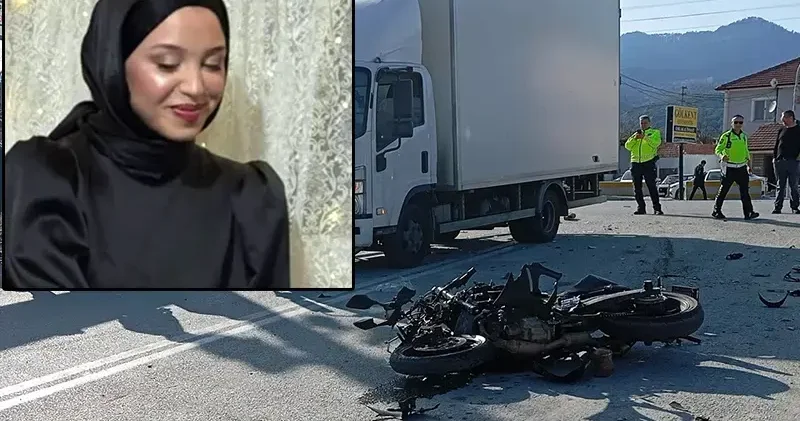 Motosikletiyle kaza yapan Goncagül öldü