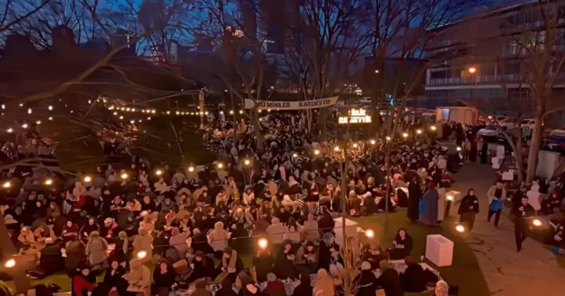 İstanbul un üniversitelerinde Ramazan coşkusu: Tek tek gezip o anları paylaştı