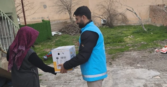 Kahta KYK Öğrencilerinden Ramazan da gönüllere dokunan yardım Adıyaman Haberleri