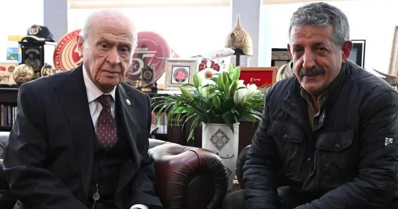 Gani Rüzgar Şavata dan Bahçeli ye ziyaret