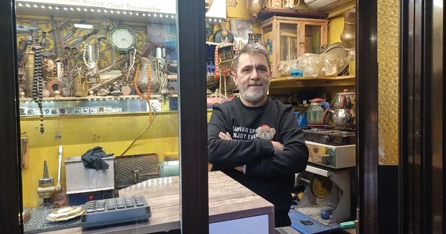 3 metrekarelik dükkanda 40 yıldır kuyum ustalığı yapıyor Kayseri Haberleri