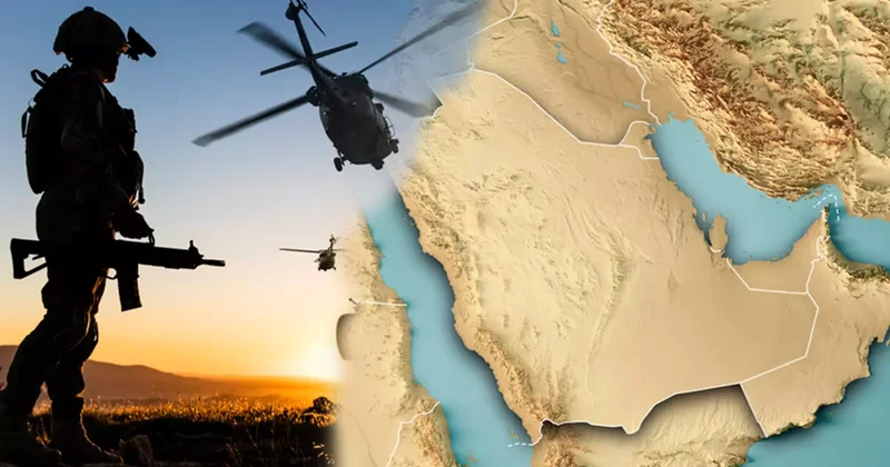 Irak ta gizemli olay! Necef Çölü nde bilinmeyen askeri hareketlilik: Havadan yoğun ateş açıldı