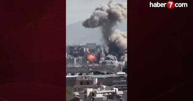 ABD ve İsrail, İran ın başkenti Tahran daki askeri üssü vurdu!