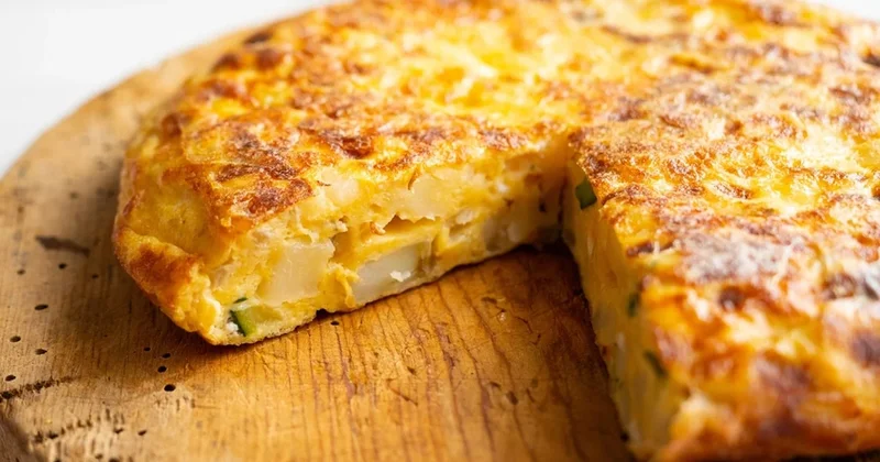 20 dakikada kahvaltıya enfes İspanyol omleti: Tortilla de Papatas Sözcü Gazetesi