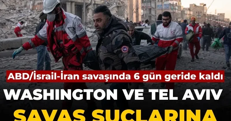 ABD/İsrail İran savaşında 6 ncı gün geride kaldı: Washington ve Tel Aviv savaş suçlarına tam gaz devam ediyor
