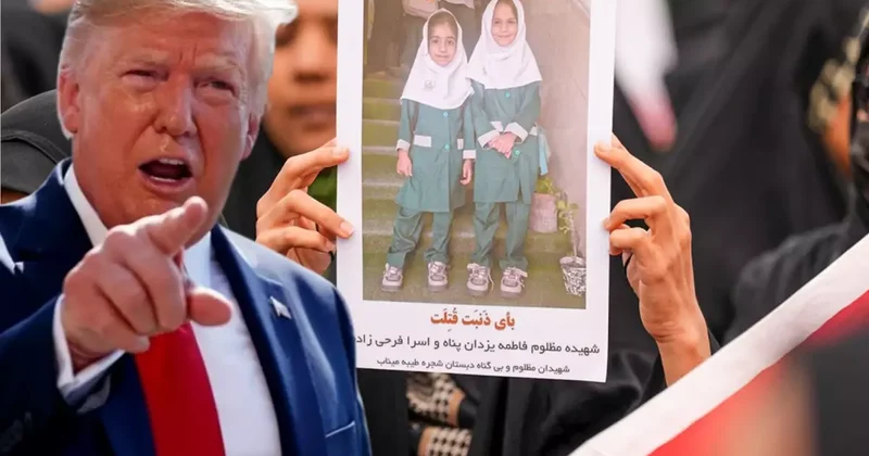 Kız çocuklarını katleden ABD den İran a komik suçlama