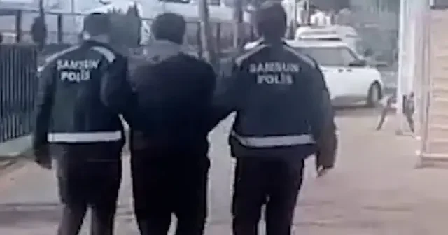 FETÖ den aranan hükümlü Samsun da yakalandı VİDEO İZLE