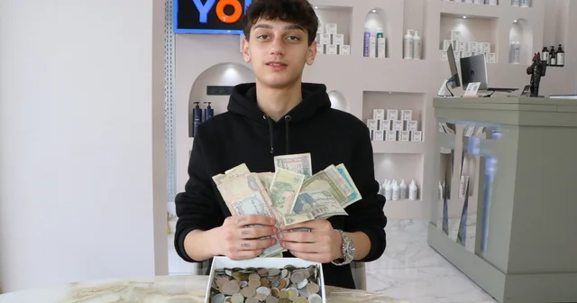 Eski para koleksiyoncusu dedesinden kalan emanetle tarihi yaşatıyor Samsun Haberleri