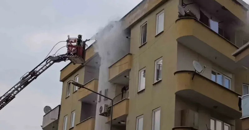 Bursa’da yemek yapılırken çıkan yangın paniğe neden oldu