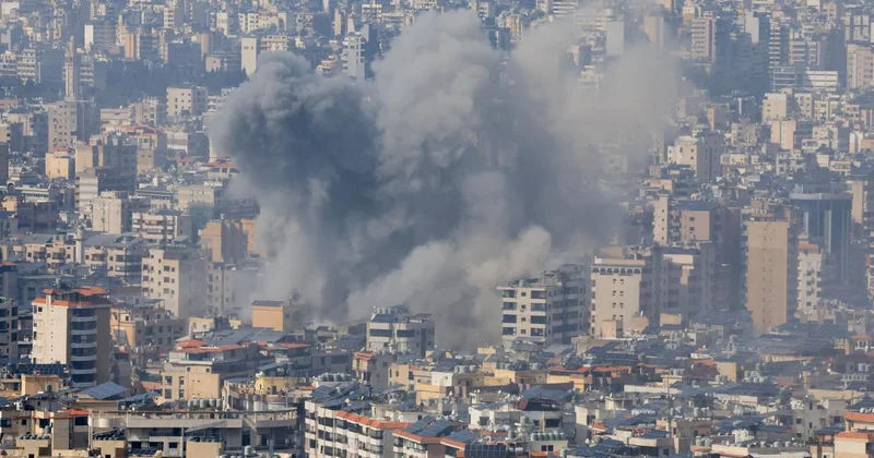 İşgalci İsrail ordusu, 2 Mart tan beri Beyrut a 26 dalga hava saldırısı düzenledi