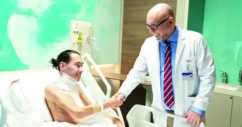 2 kiloluk tümörden Türkiye de kurtuldu Sağlık Haberleri