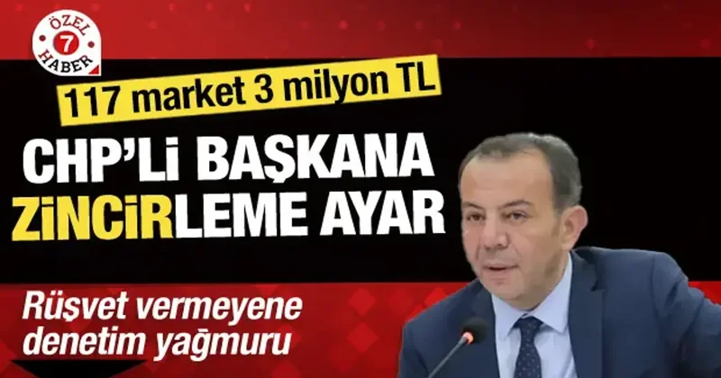 CHP’li Tanju Özcan dan marketlere reklam sopası: 117 şubeye 3 milyonluk ceza