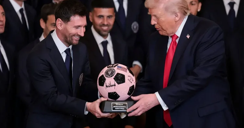 Messi nin Beyaz Saray ziyaretini 6 milyon kişi canlı izlemiş