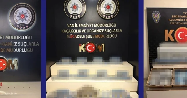 Van da kaçakçılara darbe Van Haberleri