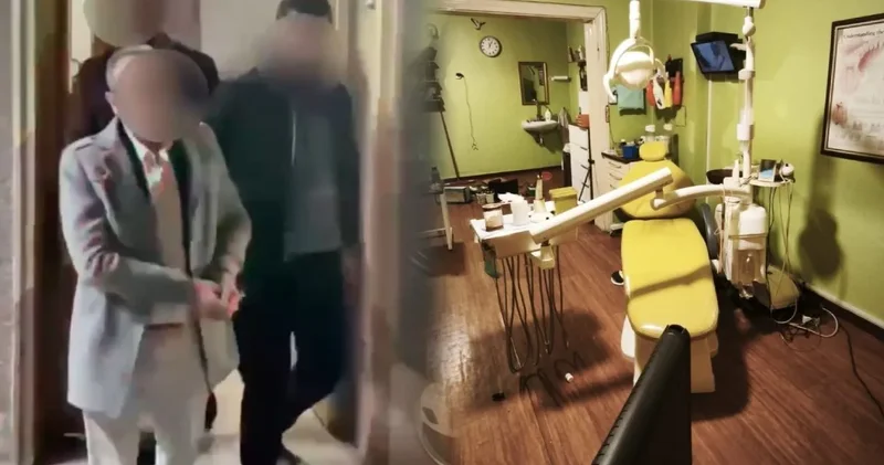Aranması varken sahte diş hekimliği yapıyormuş! Sağlıksız ortam ihbarıyla gerçek ortaya çıktı