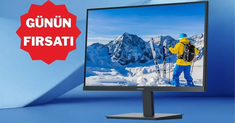 Canlı renkler ve kesintisiz izleme: KOORUI monitörün fiyatı 1015 TL düştü