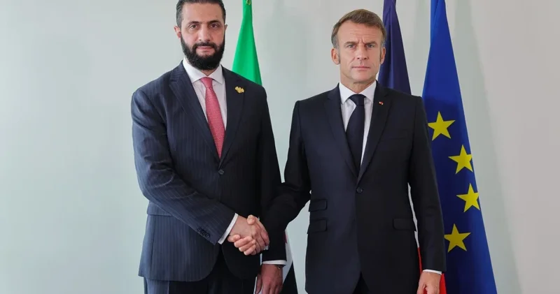 Suriye Cumhurbaşkanı Şara Fransız mevkidaşı Macron ile bölgedeki askeri tırmanışı değerlendirdi Dünya Haberleri