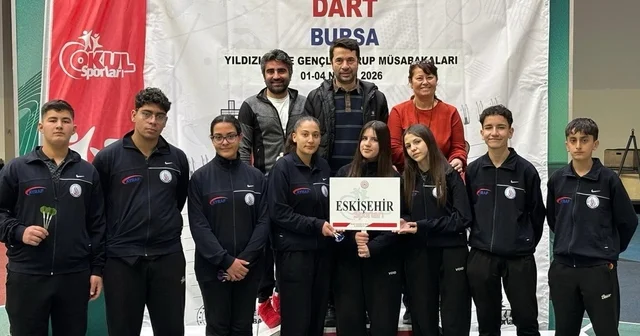 Sivrihisarlı öğrenciler dartta Türkiye finallerine yükseldi Eskişehir Haberleri