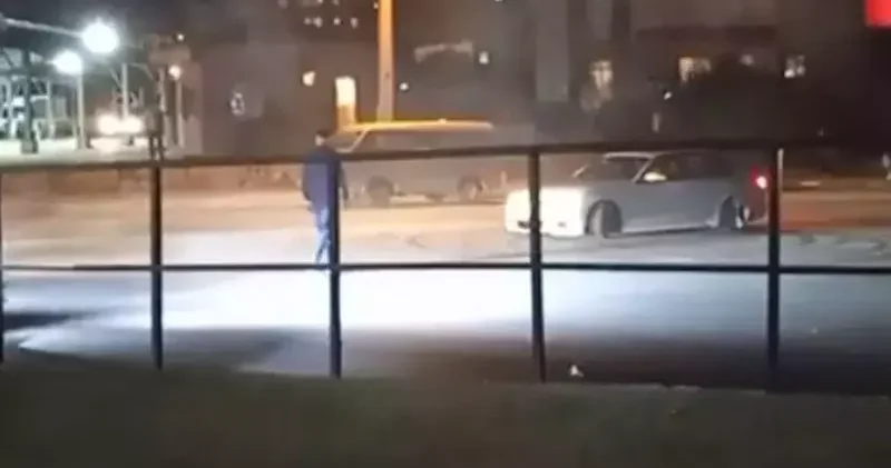 Düğün konvoyunda drift atan sürücü yakalandı