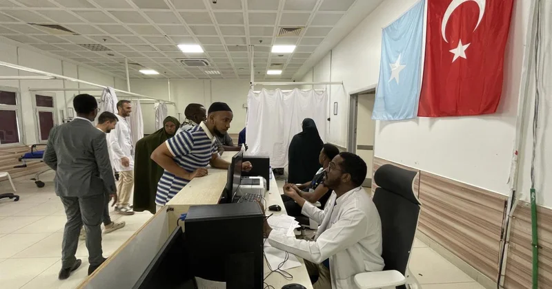 Türkiye den Afrika ya uzanan sağlık eli