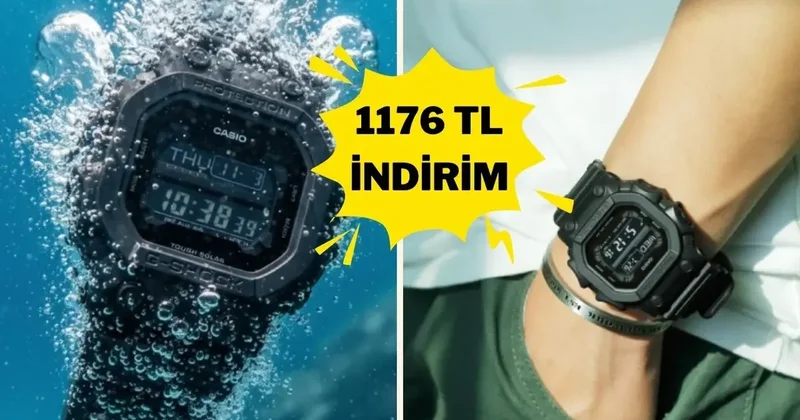 Sınır tanımayan güç ve teknoloji: Casio kol saatinde indirim başladı