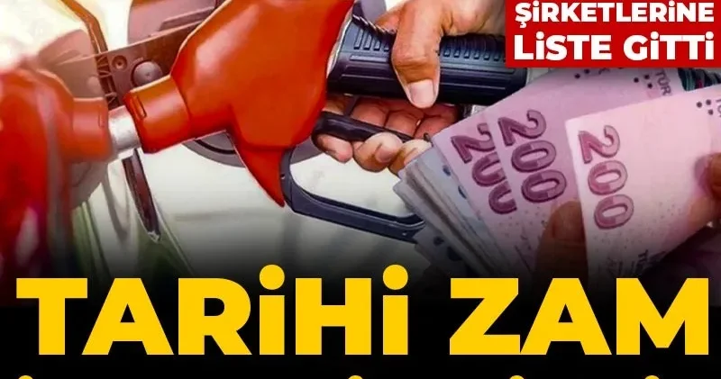 Tarihi zam iptal mi edildi? Akaryakıt dağıtım şirketlerine liste gitti