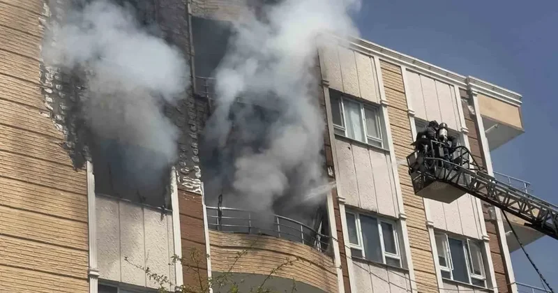 Şanlıurfa’da korkutan yangın: Mahsur kalanlar kurtarıldı