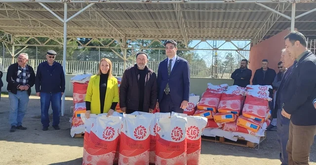 Pazaryeri nde çiftçilere yüzde 50 hibe destekli ayçiçeği tohumu Bilecik Haberleri