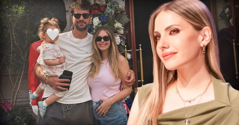 Ünlü oyuncu Eda Ece kızının yüzünü ilk kez gösterdi