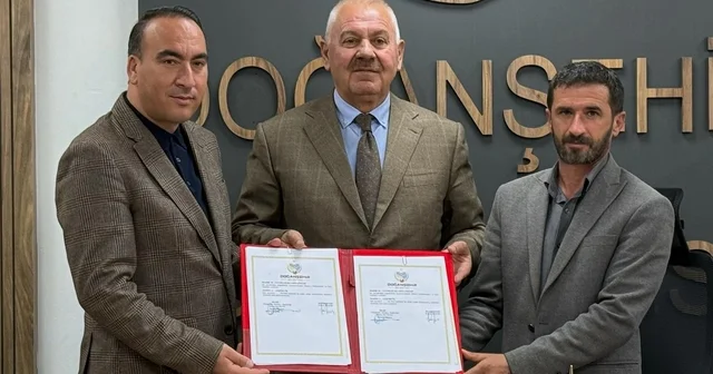 Doğanşehir de Merhum Ahmet Budak Taziye Evi için protokol imzalandı Malatya Haberleri