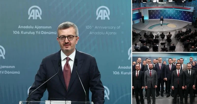 İletişim Başkanı Duran kuruluşunun 106. yılında AA ailesiyle bir araya geldi Türkiye Haberleri